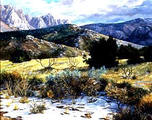 Snow on Foothills